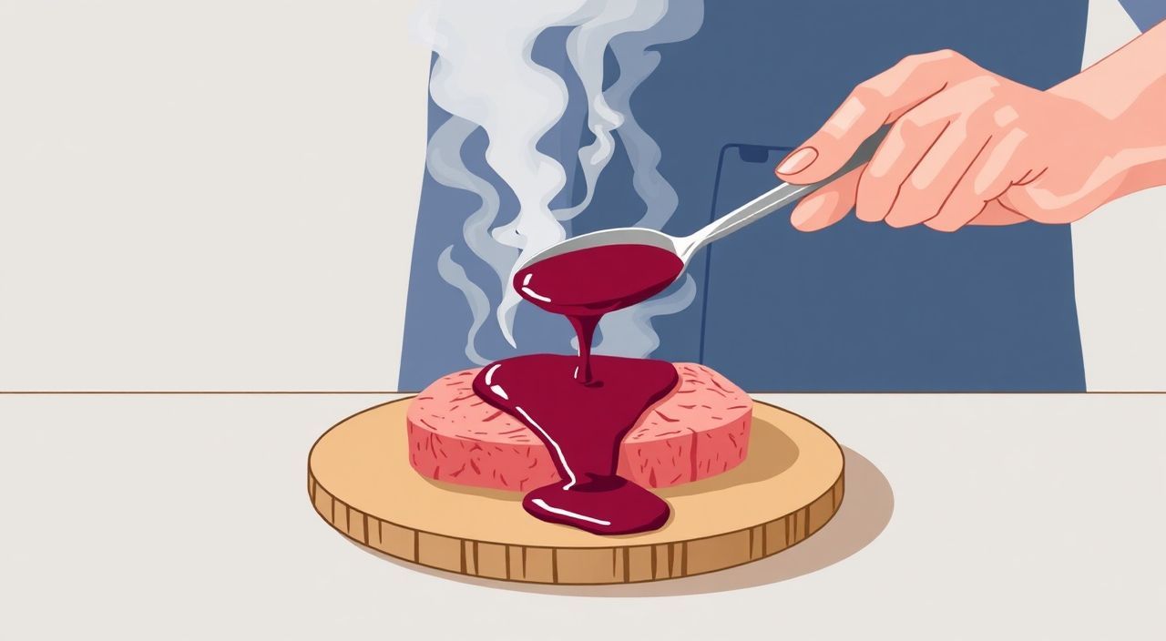 Как сделать свекольный соус для мяса