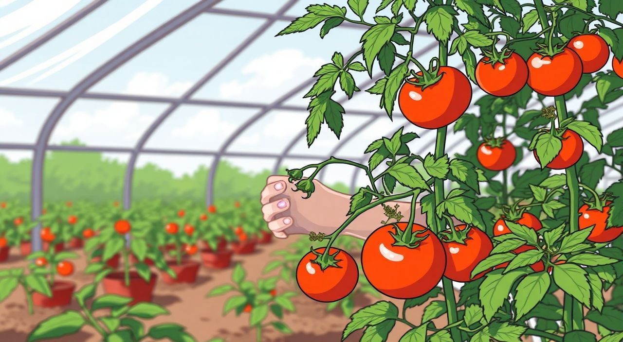 Как составить план защиты томатов в теплице