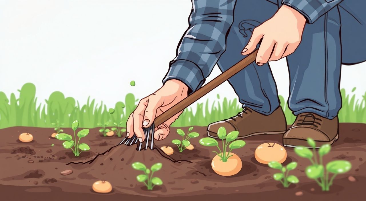 Как удалить сорняки перед посадкой картофеля