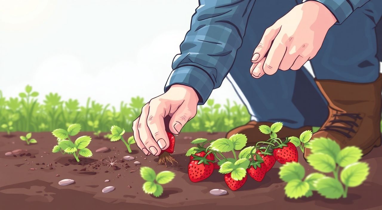 Как удалить сорняки перед посадкой клубники