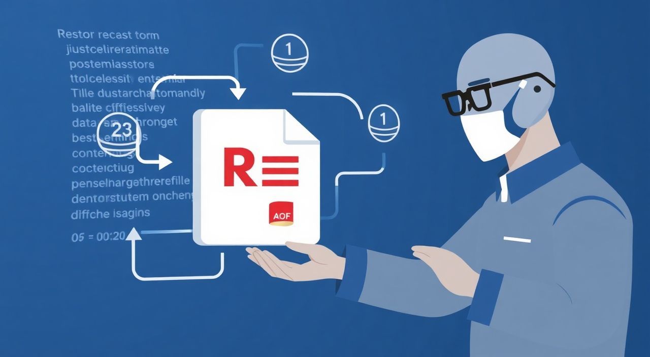 Как восстановить данные Redis из AOF файла
