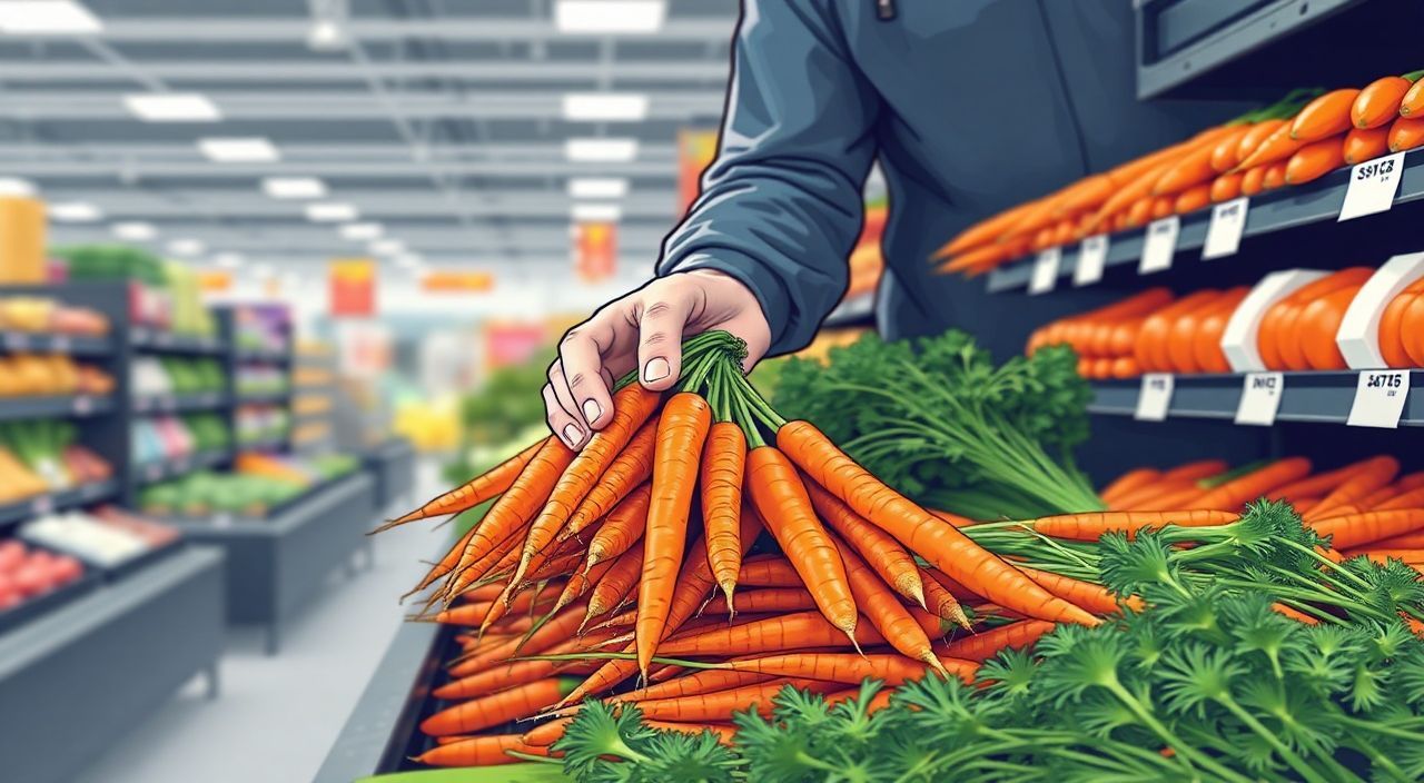 Как выбрать сладкую и сочную морковь в магазине?