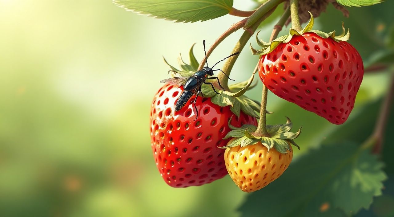 Какие насекомые чаще всего повреждают клубнику Мурана