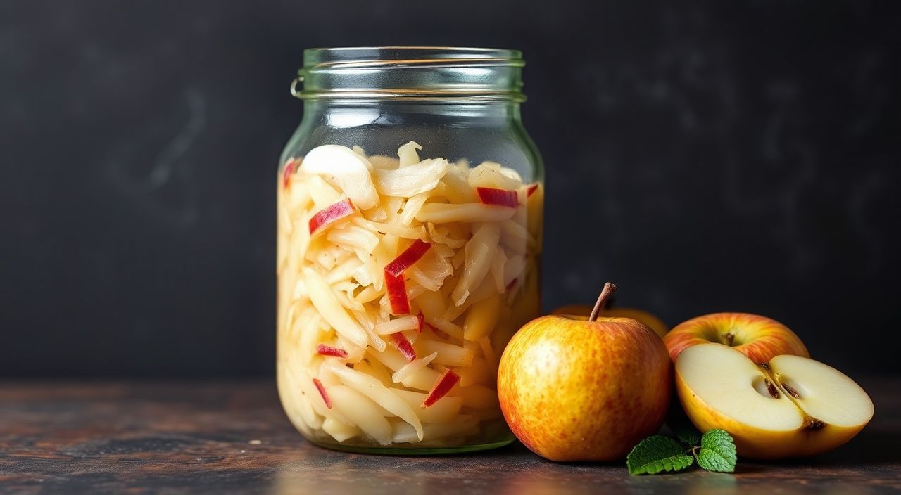 Квашеная капуста с яблоками: сладкий вариант