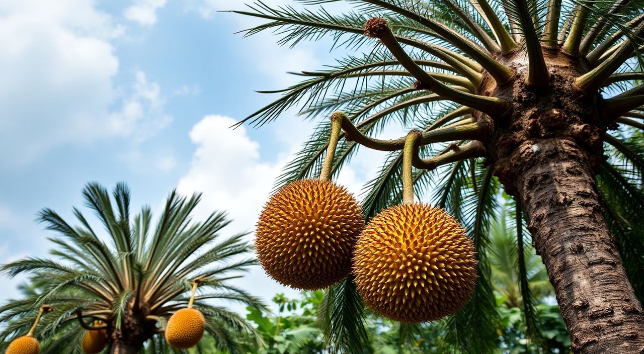 Малайзия: дерево durian