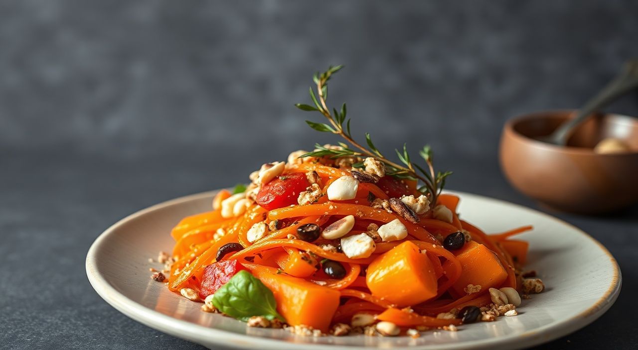 Морковь в салатах с кедровыми орехами: дорого и вкусно