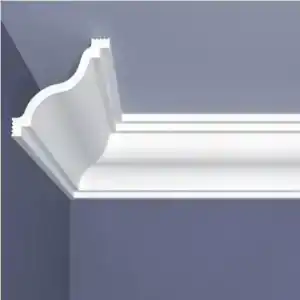 Плинтус потолочный С5/80 80×80