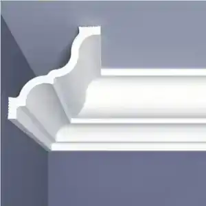 Плинтус потолочный С15/110 110×110