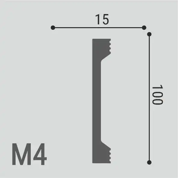 Молдинг XPS POLYMER М 4