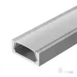 Профиль с экраном MIC-2000 ANOD+OPAL (Arlight, Алюминий) 029024