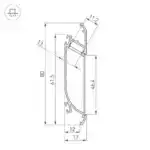 Профиль K-WALL-2000 ANOD (Arlight, Алюминий) 021716