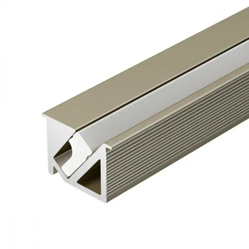 4a3dbc58c06c54438839d1b200ea5e08 Профиль SL-BEVEL-H10-F14-2000 ANOD OLIVE GREY (Arlight, Алюминий) 038200
