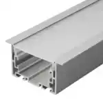 Профиль с экраном S2-LINIA69-F-2500 ANOD+OPAL (Arlight, Алюминий) 021177
