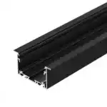Профиль S2-LINIA69-F-2500 SEAMLESS BLACK (Arlight, Алюминий) 033534