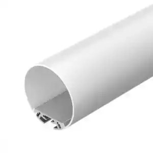 Профиль с экраном SL-ROUND-D60-2500 ANOD+OPAL (Arlight, Алюминий) 020474