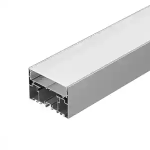 Профиль с экраном S2-LINE-10570-2500 ANOD+OPAL (Arlight, Алюминий) 021175
