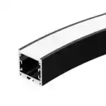 Профиль SL-ARC-3535-D800-A45 BLACK (320мм, дуга 1 из 8) (Arlight, Алюминий) 027640