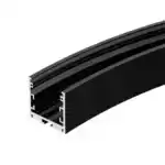 Профиль SL-ARC-3535-D800-A90 BLACK (630мм, дуга 1 из 4) (Arlight, Алюминий) 027638