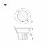 Светодиодный светильник LTD-140WH 25W Warm White 30deg (Arlight, IP40 Металл, 3 года) 032618