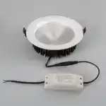 Светодиодный светильник LTD-187WH-FROST-21W Warm White 110deg (Arlight, IP44 Металл, 3 года) 021069