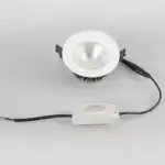Светодиодный светильник LTD-105WH-FROST-9W Warm White 110deg (Arlight, IP44 Металл, 3 года) 021067