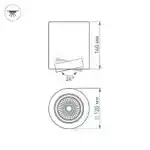 Светильник SP-FOCUS-R120-16W Day White (Arlight, IP20 Металл, 3 года) 021426
