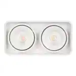 Светильник SP-CUBUS-S195x100-2x8W Warm3000 (WH, 45 deg, 230V) (Arlight, IP20 Металл, 3 года) 036058