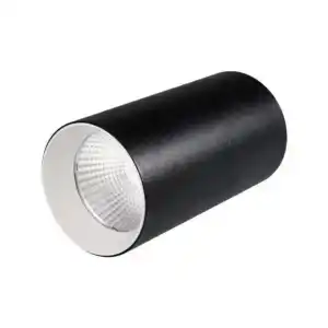 Светильник накладной SP-POLO-R85-1-15W Warm White 40deg (Black, White Ring) (Arlight, IP20 Металл, 3 года) 022955