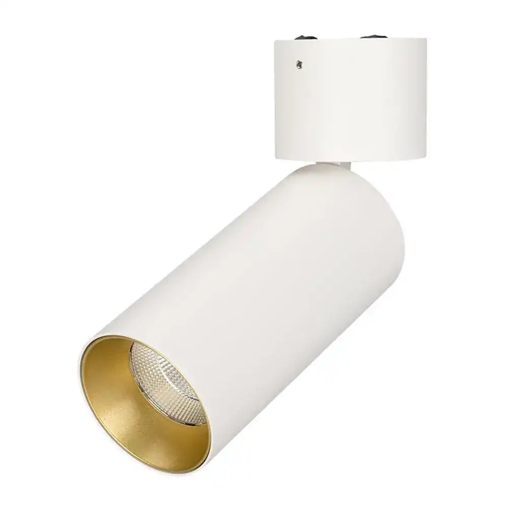 c6945aa43c639c43b1aec025ddb7b97c Светильник SP-POLO-SURFACE-FLAP-R65-8W Day4000 (WH-GD, 40 deg) (Arlight, IP20 Металл, 3 года) 027529