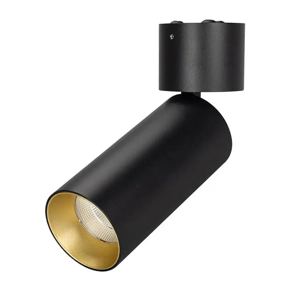 Светильник SP-POLO-SURFACE-FLAP-R65-8W Day4000 (BK-GD, 40 deg) (Arlight, IP20 Металл, 3 года) 027526
