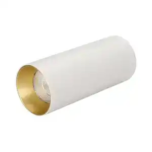 Светильник SP-POLO-SURFACE-R65-8W Warm3000 (WH-GD, 40 deg) (Arlight, IP20 Металл, 3 года) 027511