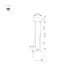Светильник SP-BEADS-HANG-U-R130-10W Day4000 (BK-GD, 275 deg, 230V) (Arlight, IP20 Металл, 5 лет) 036526