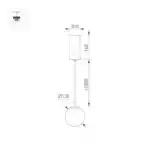 Светильник SP-BEADS-HANG-R130-10W Day4000 (BK-GD, 250 deg, 230V) (Arlight, IP20 Металл, 5 лет) 036522