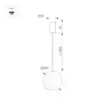 Светильник SP-EMISFERO-R200-16W Day4000 (WH, 180 deg, 230V) (Arlight, IP20 Металл, 3 года) 035991