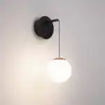 Светильник SP-BEADS-WALL-HANG-R130-6W Day4000 (BK-GD, 180 deg, 230V) (Arlight, IP20 Металл, 3 года) 037065
