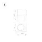 Светильник SP-SPICY-WALL-S115x72-6W Day4000 (WH, 40 deg) (Arlight, IP20 Металл, 3 года) 033848