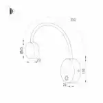 Светильник SP-SON-R90-3W Warm3000 (BK, 100 deg, 230V) (Arlight, IP20 Металл, 3 года) 029628