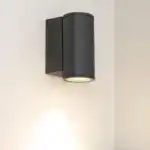 Светильник LGD-FORMA-WALL-R90-12W Warm3000 (GR, 44 deg, 230V) (Arlight, IP54 Металл, 3 года) 029976