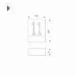 Светильник LGD-SIGN-WALL-S150x200-3W Warm3000 (RS, 148 deg, 230V) (Arlight, IP54 Металл, 3 года) 030022