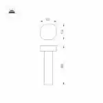 Светильник LGD-SWAMP-BOLL-H500-7W Warm3000 (GR, 93 deg, 230V) (Arlight, IP65 Металл, 3 года) 029968