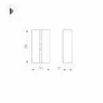 Светильник LGD-STRIPE-3W Day4000 (GR, 20 deg, 230V) (Arlight, IP65 Металл, 3 года) 034980