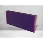 Горизонтальный настенный конвектор Vitron ВКС.600.75.500.2ТВ.Н.RAL.НСЦ + RAL.СЦ с комбинированной покраской цвета RAL, нижнее правое подключение (с термовентилем)