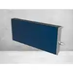 Горизонтальный настенный конвектор Vitron ВКС.600.75.500.2ТВ.Н.RAL.СЦ + RAL.НСЦ с комбинированной покраской цвета RAL, нижнее правое подключение (с термовентилем)