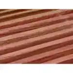 Решетка (без рамки) для внутрипольного конвектора Vitron 600×400 (сечение профиля 10×18), шаг 13 мм, деревянная, цвета красного ореха со втулками Декор