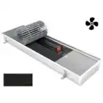 Конвектор внутрипольный EvaSystems KB.65.258.900.RR.P (бронз. реш.) с вентилятором (с алюминиевой решеткой бронзового цвета)