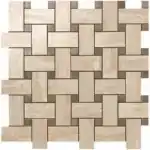 S.M. Woodstone Champagne Twist Mosaic 30,5×30,5/Вудстоун Шамп Моз Твист 30,5×30,5 600110000070