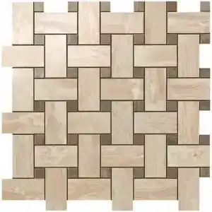 S.M. Woodstone Champagne Twist Mosaic 30,5×30,5/Вудстоун Шамп Моз Твист 30,5×30,5 600110000070