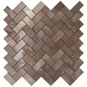 S.O. Black Agate Herringbone Mosaic/Блэк Агате Хэрринбоун Мозаика 30,5х30,5 600110000206