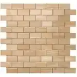 S.O. Royal Gold Brick Mosaic 30,5х30,5/С.О. Роял Голд Брик Мозаика 30,5х30,5 600110000204
