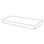 Rinascente Ivory Scal. Ang. DX/Ринашенте Айвори Ступ. Угл. Пр 33X80